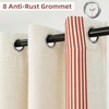 image:imageDriftAway Chris Blackout Curtain 2 Panels Grommet W52xL84 Dark BlueCabana Red