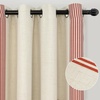 image:imageDriftAway Chris Blackout Curtain 2 Panels Grommet W52xL84 Dark BlueCabana Red