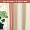 image:imageDriftAway Chris Blackout Curtain 2 Panels Grommet W52xL84 Dark BlueCabana Red