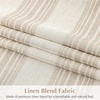 image:imageDriftAway Chris Blackout Curtain 2 Panels Grommet W52xL84 Dark BlueCamel BeigeLight Lineng