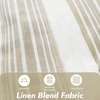 image:imageDriftAway Chris Blackout Curtain 2 Panels Grommet W52xL84 Dark BlueCamel BeigeLight Lineng