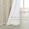 image:imageDriftAway Chris Blackout Curtain 2 Panels Grommet W52xL84 Dark BlueCamel BeigeLight Lineng