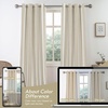 image:imageDriftAway Chris Blackout Curtain 2 Panels Grommet W52xL84 Dark BlueCamel BeigeLight Lineng