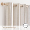 image:imageDriftAway Chris Blackout Curtain 2 Panels Grommet W52xL84 Dark BlueCamel BeigeLight Lineng