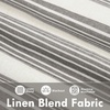 image:imageDriftAway Chris Blackout Curtain 2 Panels Grommet W52xL84 Dark BlueGrayLight Linenb
