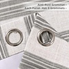 image:imageDriftAway Chris Blackout Curtain 2 Panels Grommet W52xL84 Dark BlueGrayLight Lineng