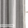image:imageDriftAway Chris Blackout Curtain 2 Panels Grommet W52xL84 Dark BlueGrayLight Lineng