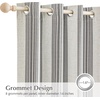 image:imageDriftAway Chris Blackout Curtain 2 Panels Grommet W52xL84 Dark BlueGrayLight Lineng