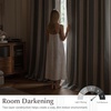 image:imageDriftAway Chris Blackout Curtain 2 Panels Grommet W52xL84 Dark BlueGrayLight Lineng