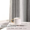 image:imageDriftAway Chris Blackout Curtain 2 Panels Grommet W52xL84 Dark BlueGrayLight Lineng