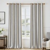 image:imageDriftAway Chris Blackout Curtain 2 Panels Grommet W52xL84 Dark BlueGrayLight Lineng