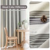 image:imageDriftAway Chris Blackout Curtain 2 Panels Grommet W52xL84 Dark BlueGrayLight Lineng