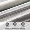 image:imageDriftAway Chris Blackout Curtain 2 Panels Grommet W52xL84 Dark BlueGrayLight Lineng