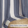 image:imageDriftAway Chris Blackout Curtain 2 Panels Grommet W52xL84 Dark BlueIvory Dark BlueLight Linenb