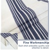 image:imageDriftAway Chris Blackout Curtain 2 Panels Grommet W52xL84 Dark BlueIvory Dark BlueLight Linenb