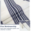 image:imageDriftAway Chris Blackout Curtain 2 Panels Grommet W52xL84 Dark BlueIvory Dark BlueLight Linenb