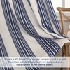 image:imageDriftAway Chris Blackout Curtain 2 Panels Grommet W52xL84 Dark BlueIvory Dark BlueLight Linenb