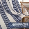 image:imageDriftAway Chris Blackout Curtain 2 Panels Grommet W52xL84 Dark BlueIvory Dark BlueLight Linenb
