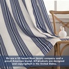 image:imageDriftAway Chris Blackout Curtain 2 Panels Grommet W52xL84 Dark BlueIvory Dark BlueLight Linenb
