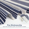 image:imageDriftAway Chris Blackout Curtain 2 Panels Grommet W52xL84 Dark BlueIvory Dark BlueLight Linenb