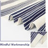 image:imageDriftAway Chris Blackout Curtain 2 Panels Grommet W52xL84 Dark BlueIvory Dark BlueLight Lineng