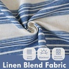 image:imageDriftAway Chris Blackout Curtain 2 Panels Grommet W52xL84 Dark BlueJean NavyLight Linenb