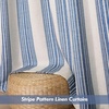 image:imageDriftAway Chris Blackout Curtain 2 Panels Grommet W52xL84 Dark BlueJean NavyLight Linenb