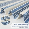 image:imageDriftAway Chris Blackout Curtain 2 Panels Grommet W52xL84 Dark BlueJean NavyLight Linenb