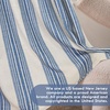 image:imageDriftAway Chris Blackout Curtain 2 Panels Grommet W52xL84 Dark BlueJean NavyLight Linenb