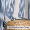 image:imageDriftAway Chris Blackout Curtain 2 Panels Grommet W52xL84 Dark BlueJean NavyLight Linenb