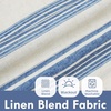 image:imageDriftAway Chris Blackout Curtain 2 Panels Grommet W52xL84 Dark BlueJean NavyLight Linenb