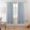 image:imageDriftAway Chris Blackout Curtain 2 Panels Grommet W52xL84 Dark BlueJean NavyLight Linenb