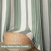 image:imageDriftAway Chris Blackout Curtain 2 Panels Grommet W52xL84 Dark BlueLoden GreenLight Linenb