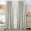 image:imageDriftAway Chris Blackout Curtain 2 Panels Grommet W52xL84 Dark BlueLoden GreenLight Linenb