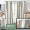 image:imageDriftAway Chris Blackout Curtain 2 Panels Grommet W52xL84 Dark BlueLoden GreenLight Linenb