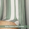 image:imageDriftAway Chris Blackout Curtain 2 Panels Grommet W52xL84 Dark BlueLoden GreenLight Linenb