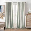 image:imageDriftAway Chris Blackout Curtain 2 Panels Grommet W52xL84 Dark BlueLoden GreenLight Linenb