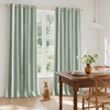 image:imageDriftAway Chris Blackout Curtain 2 Panels Grommet W52xL84 Dark BlueLoden GreenLight Lineng