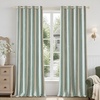 image:imageDriftAway Chris Blackout Curtain 2 Panels Grommet W52xL84 Dark BlueLoden GreenLight Lineng