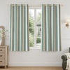 image:imageDriftAway Chris Blackout Curtain 2 Panels Grommet W52xL84 Dark BlueLoden GreenLight Lineng