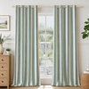 image:imageDriftAway Chris Blackout Curtain 2 Panels Grommet W52xL84 Dark BlueLoden GreenLight Lineng