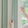 image:imageDriftAway Chris Blackout Curtain 2 Panels Grommet W52xL84 Dark BlueLoden GreenLight Lineng