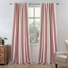 image:imageDriftAway Chris Blackout Curtain 2 Panels Grommet W52xL84 Dark BlueRedLight Linenb