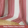 image:imageDriftAway Chris Blackout Curtain 2 Panels Grommet W52xL84 Dark BlueRedLight Linenb