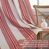 image:imageDriftAway Chris Blackout Curtain 2 Panels Grommet W52xL84 Dark BlueRedLight Linenb