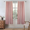 image:imageDriftAway Chris Blackout Curtain 2 Panels Grommet W52xL84 Dark BlueRedLight Linenb