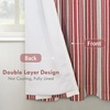 image:imageDriftAway Chris Blackout Curtain 2 Panels Grommet W52xL84 Dark BlueRedLight Linenb