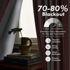 image:imageDriftAway Chris Blackout Curtain 2 Panels Grommet W52xL84 Dark BlueRedLight Linenb