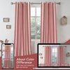 image:imageDriftAway Chris Blackout Curtain 2 Panels Grommet W52xL84 Dark BlueRedLight Lineng