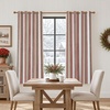 image:imageDriftAway Chris Blackout Curtain 2 Panels Grommet W52xL84 Dark BlueRedLight Lineng